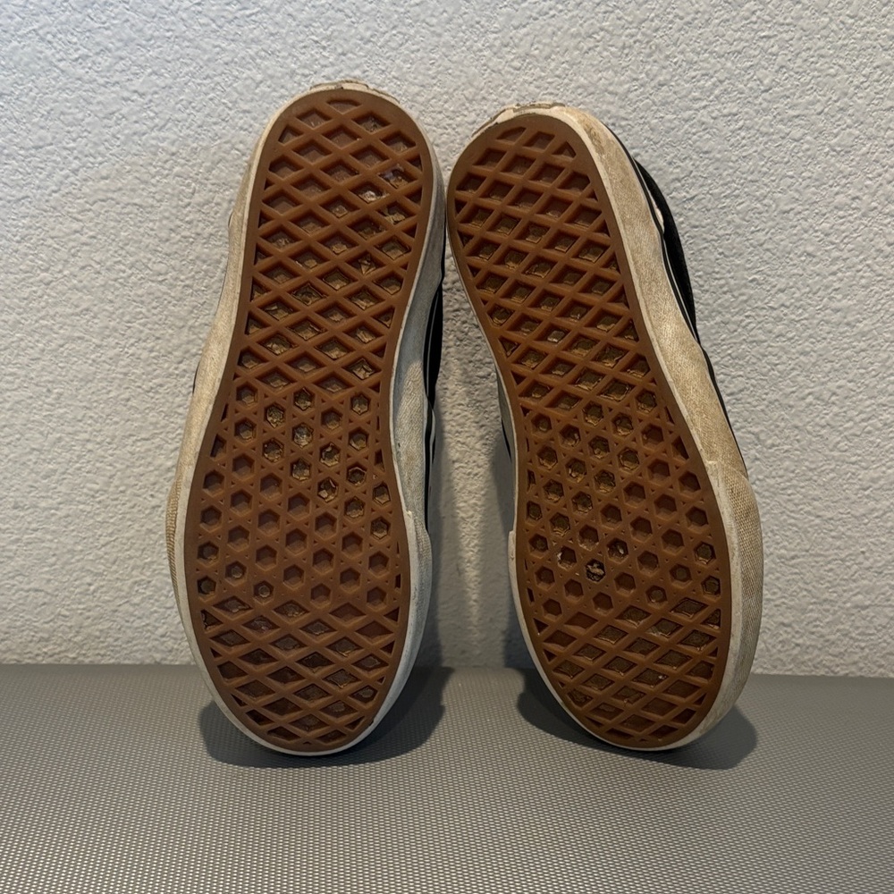 Vans Red and White Checkered Slip-Ons - Picture 6 of 7